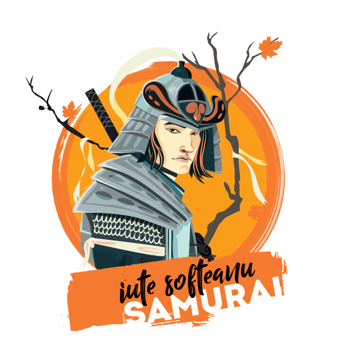 Samurai-illustratie